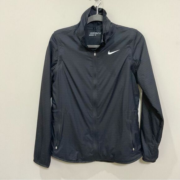 Nike Golf Flight Convertible Jacket Sz S Black Vest Active Athletic Travel - Picture 4 of 13